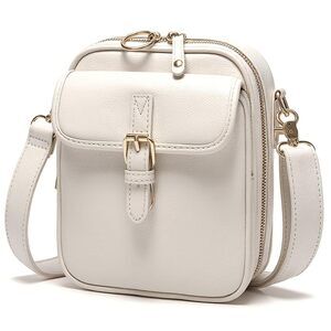 2103 Small Crossbody Bags Vegan Leather Messenger Purses, Vintage Wallet